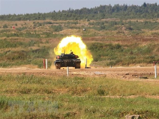 L’equipe de chars vietnamiens brille aux Jeux militaires 2022 en Russie hinh anh 1