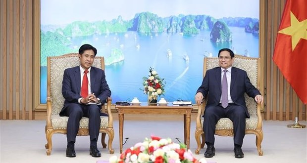 Le PM affirme son soutien a la cooperation judiciaire Vietnam-Laos hinh anh 1