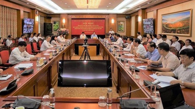 Conference concernant l’envoi de Vietnamiens a l’etranger pour travailler hinh anh 1