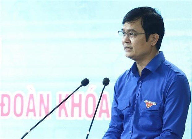 Le nouveau Premier secretaire du CC de l'Union de la jeunesse communiste Ho Chi Minh hinh anh 1