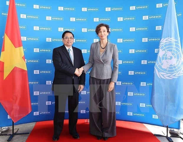 "Le Vietnam est un modele de cooperation fructueuse avec l'UNESCO" hinh anh 1