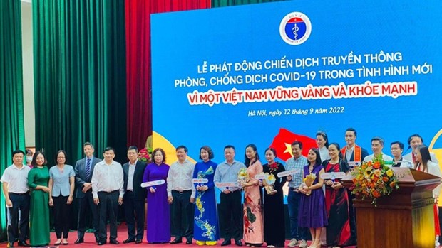 Lancement de la campagne de communication "Pour un Vietnam fort et en bonne sante" hinh anh 2