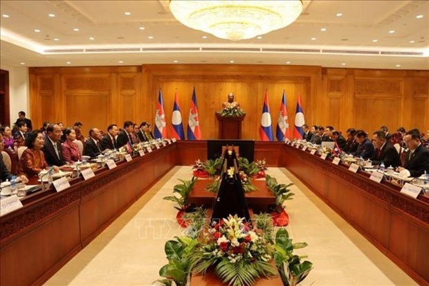 Le Laos et le Cambodge renforcent leurs liens legislatifs hinh anh 1