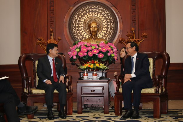 Promouvoir une cooperation multiforme entre Ho Chi Minh- Ville et Singapour hinh anh 1