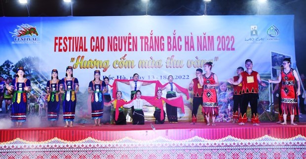 Coup d’envoi du festival d’automne de Bac Ha 2022 hinh anh 1