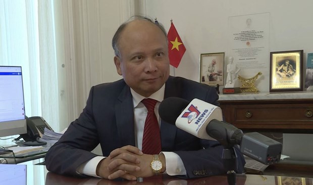 L’ambassade du Vietnam en France renforce la diplomate economique hinh anh 1
