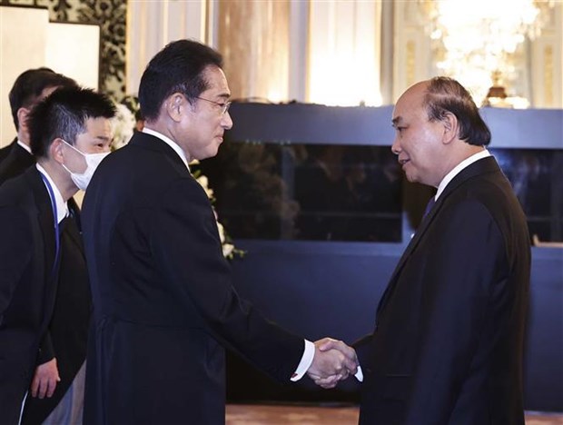 Le president vietnamien assiste a une reunion de remerciements apres les funerailles d’Abe Shinzo hinh anh 1