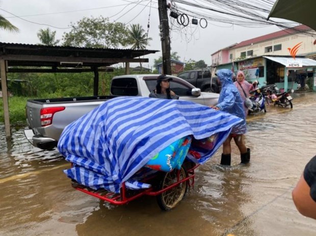 La tempete Noru aggrave les inondations en Thailande hinh anh 1