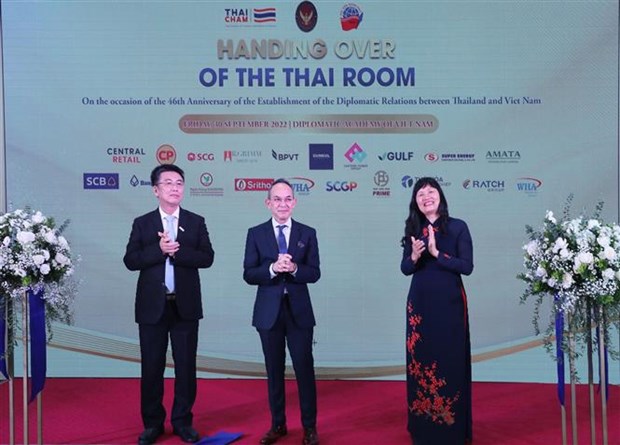Creation d'une salle thailandaise a l'Academie diplomatique du Vietnam hinh anh 1