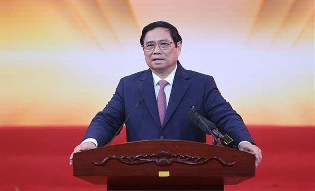 Le Premier ministre Pham Minh Chinh reitere le soutien aux entreprises et entrepreneurs hinh anh 1