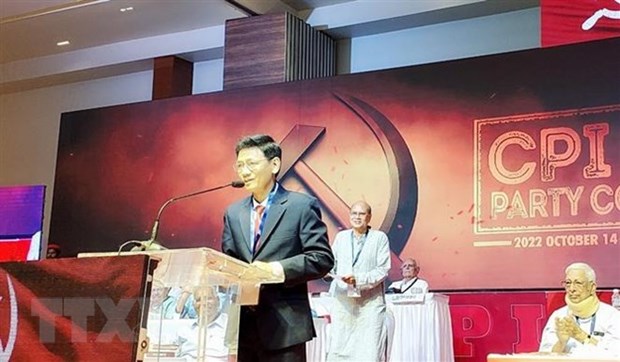 Le Parti communiste du Vietnam assiste au 24e Congres du Parti communiste indien hinh anh 1