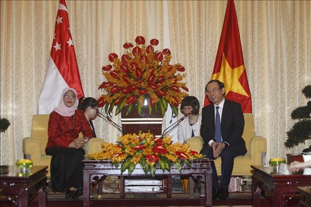 Ho Chi Minh-Ville et Singapour renforcent leur cooperation dans l'investissement hinh anh 1