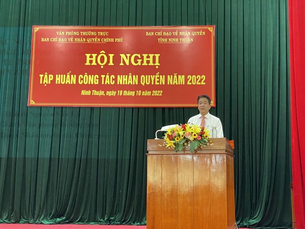 Ninh Thuan accelere sur les droits de l’homme hinh anh 2