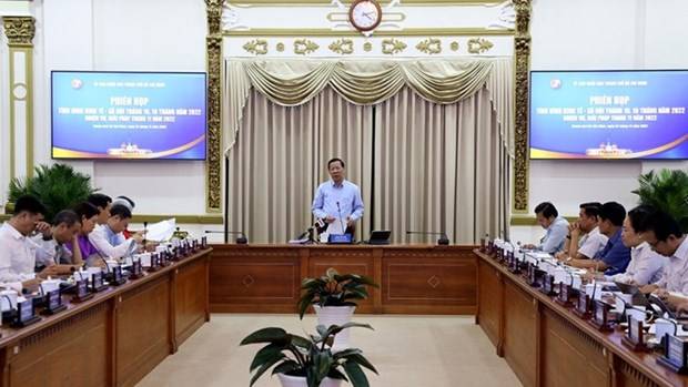 Ho Chi Minh-Ville vise une croissance annuelle de GRDP de 9,4% hinh anh 1