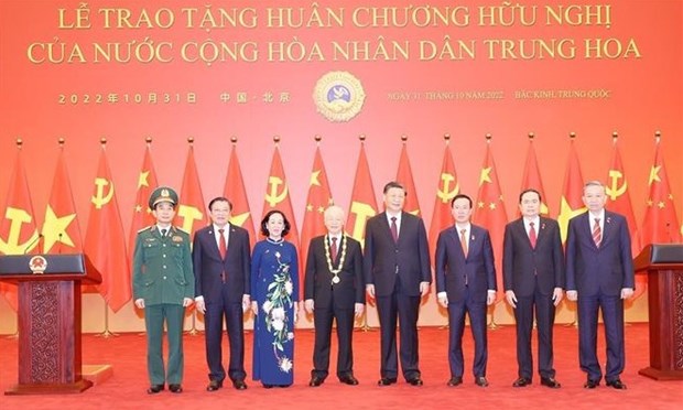 La visite du leader vietnamien booste le partenariat de cooperation strategique integrale Vietnam-Chine hinh anh 1