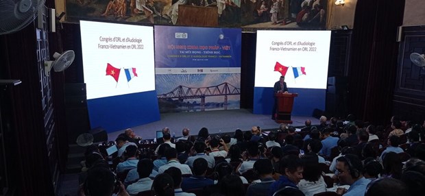 Congres d’oto-rhino-laryngologie et d’audiologie franco-vietnamien a Hanoi hinh anh 1