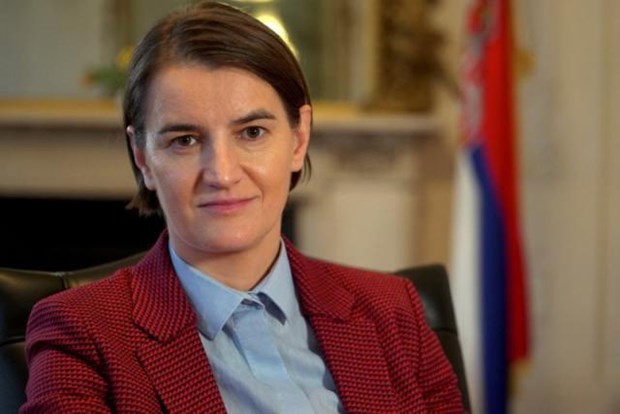 Message de felicitations a la Premiere ministre serbe hinh anh 1
