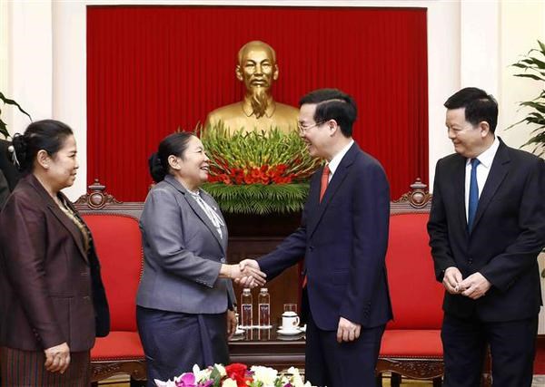 Vietnam-Laos: Renforcement des relations entre les Partis hinh anh 2