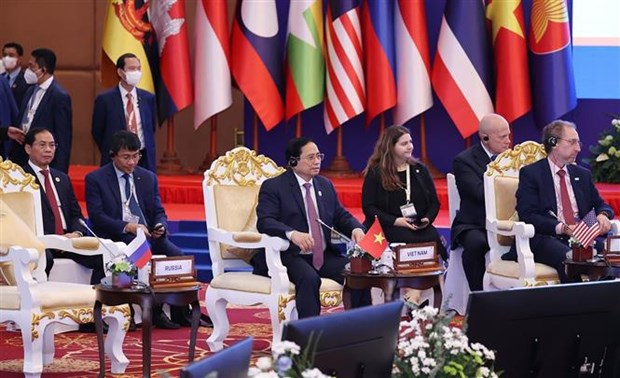Le PM Pham Minh Chinh au 2e Dialogue mondial de l’ASEAN hinh anh 1