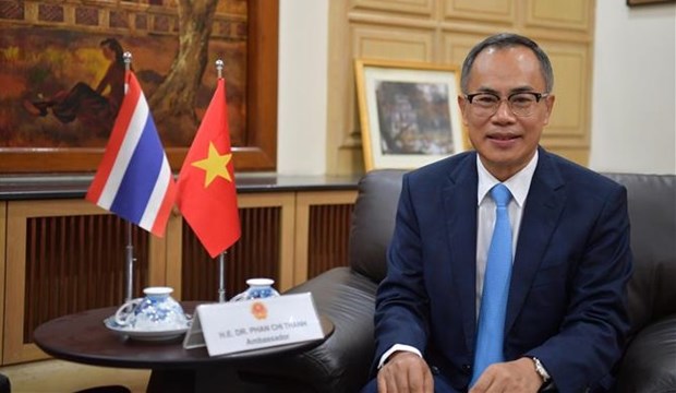 La visite presidentielle propulsera le partenariat strategique Vietnam-Thailande hinh anh 1