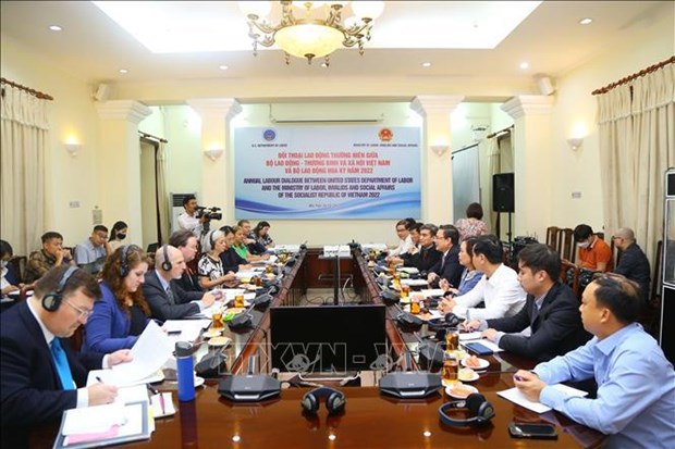 Le Vietnam et les Etats-Unis tiennent leur 16e dialogue social hinh anh 1