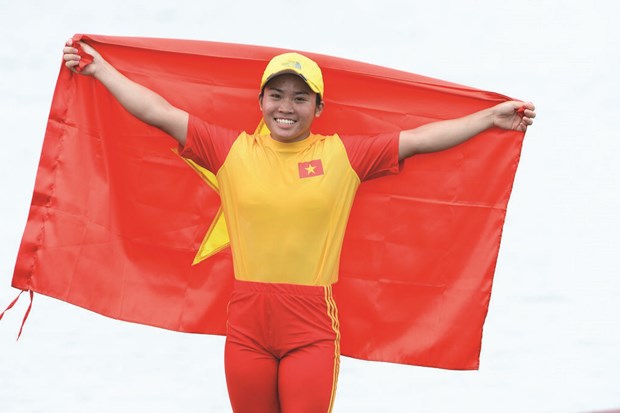 La canoeiste Nguyen Thi Huong rame vers la gloire hinh anh 2