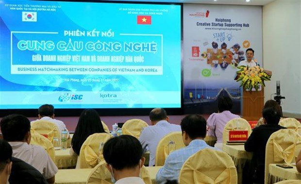 Technologies: Hai Phong organise une rencontre d’entreprises vietnamiennes et sud-coreennes hinh anh 2