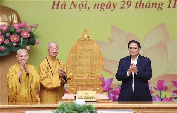 Le Bouddhisme s'unit pour l’edification du pays hinh anh 1