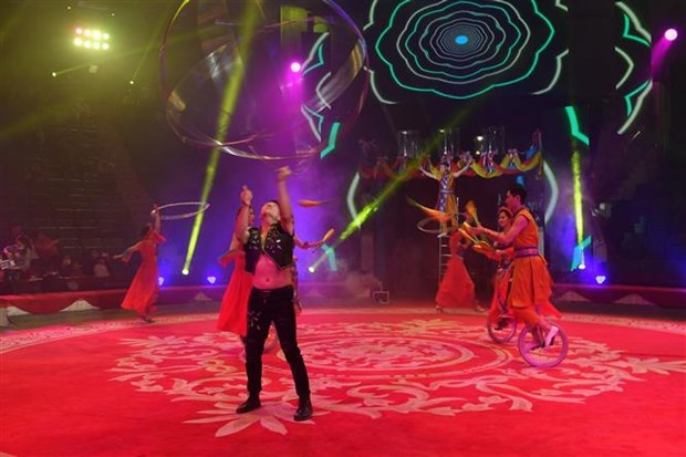 Le Festival international du cirque 2022 s’ouvre a Hanoi hinh anh 2