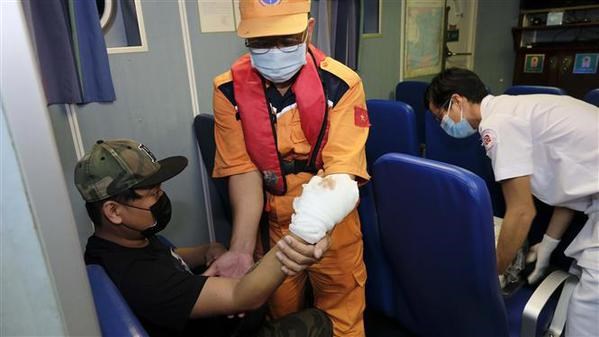 Un marin etranger blesse est hospitalise a Nha Trang hinh anh 1