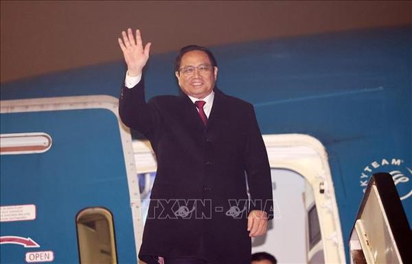Le Premier ministre Pham Minh Chinh entame sa visite officielle aux Pays-Bas hinh anh 1