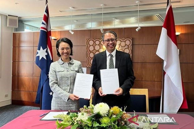L'Indonesie et l'Australie scellent un accord pour une cooperation economique plus large hinh anh 1