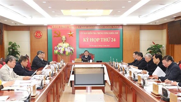 La Commission de controle du Parti sanctionne plusieurs responsables hinh anh 1