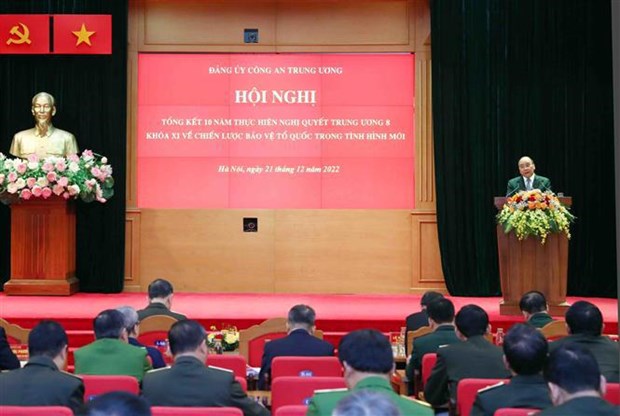 Promouvoir le role des forces de securite publique, selon le chef de l'Etat hinh anh 2