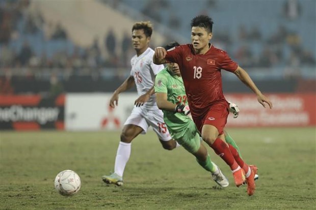 AFF Cup 2022 : le Vietnam dompte le Myanmar et file en demies hinh anh 3