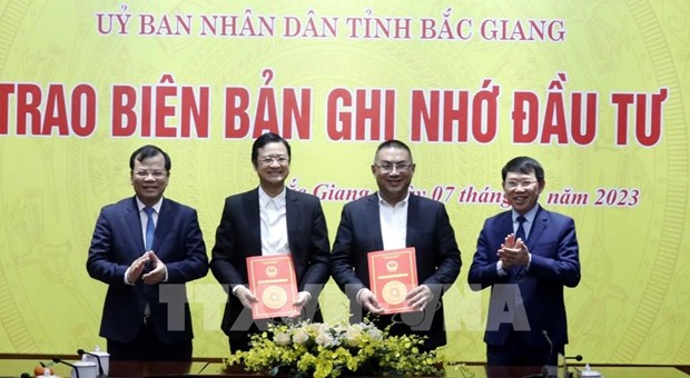 Bac Giang attire pres de 900 millions de dollars d’IDE des le Nouvel An hinh anh 1