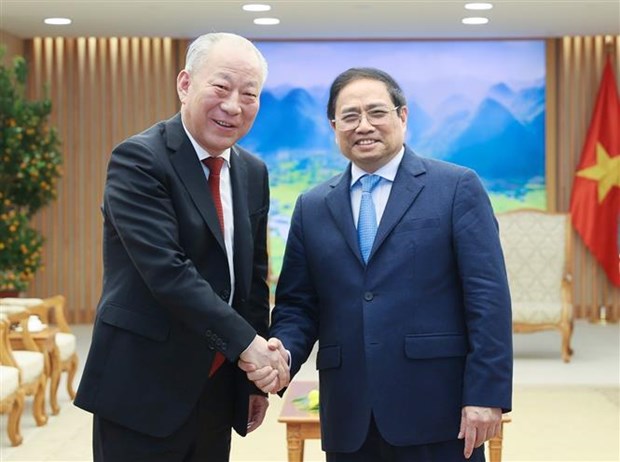 Le PM recoit le president de China Pacific Construction Group hinh anh 1