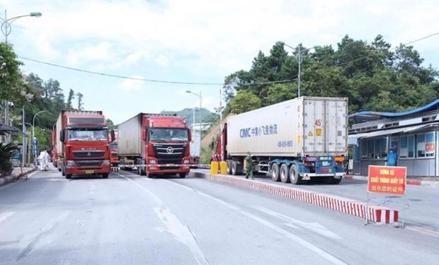 L’exportation de produits agricoles demarre fort via les postes-frontieres de Lang Son hinh anh 1