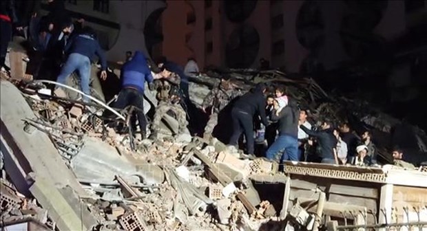 Seisme en Turquie: L'ambassade du Vietnam cherche des infos sur d’eventuelles victimes vietnamiennes hinh anh 1