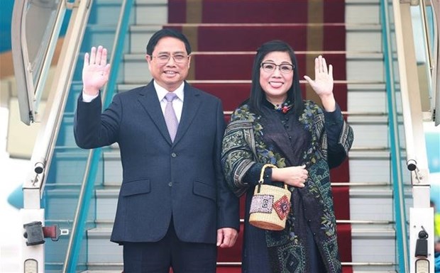 Le Premier ministre Pham Minh Chinh part pour Singapour et le Brunei hinh anh 1
