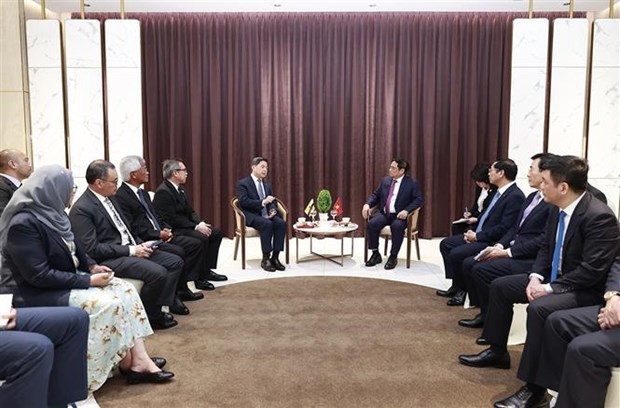 Le PM recoit le ministre des Finances et de l’Economie de Brunei hinh anh 1
