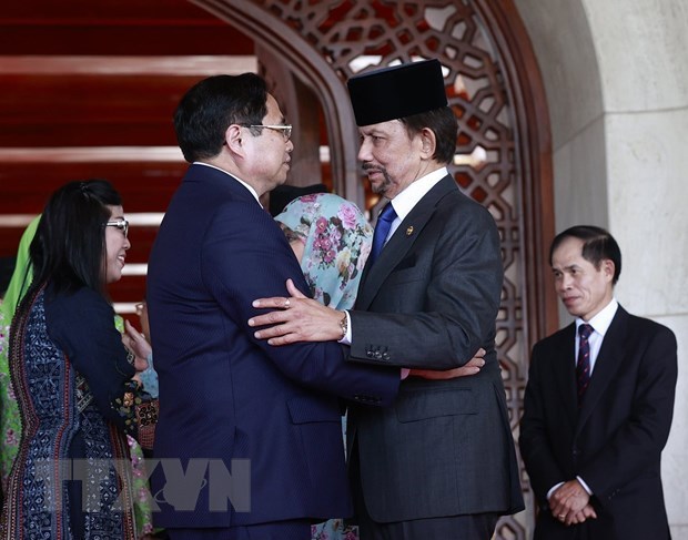 La visite du PM Pham Minh Chinh au Brunei temoigne des relations bilaterales etroites hinh anh 1