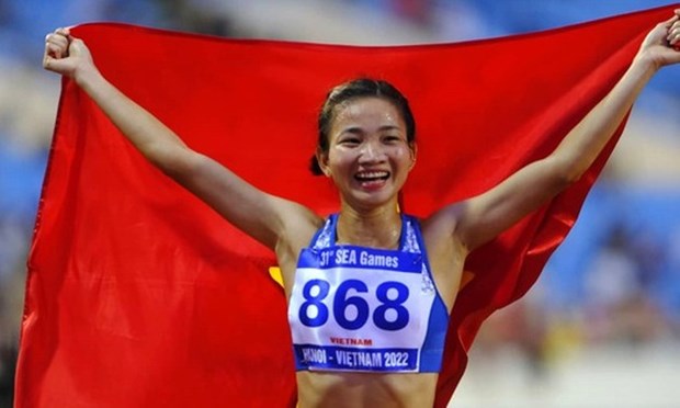 Championnat d’Asie d’athletisme en salle 2023: Nguyen Thi Oanh remporte une medaille d’or hinh anh 1