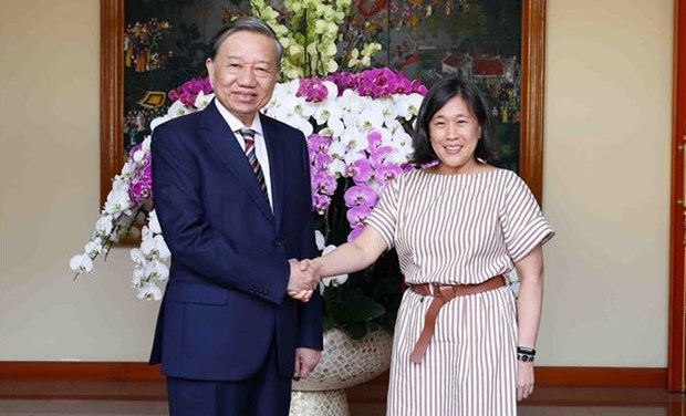 Le Vietnam et les Etats-Unis promeuvent la cooperation commerciale hinh anh 1