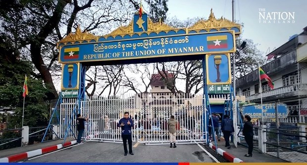 La Thailande et le Myanmar rouvrent un point de controle frontalier apres trois ans hinh anh 1