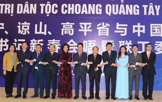 Renforcement de la cooperation entre des provinces vietnamiennes et la region autonome Zhuang du Guangxi hinh anh 2