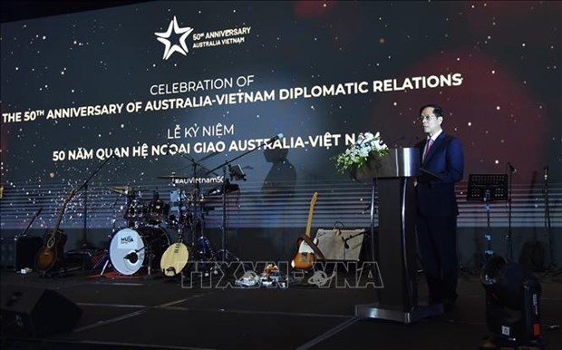 Le cinquantenaire des liens diplomatiques Vietnam-Australie celebre a Hanoi hinh anh 1