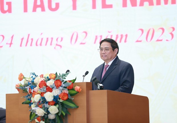Le Premier ministre souligne la necessite d'accompagner le secteur de la sante hinh anh 2