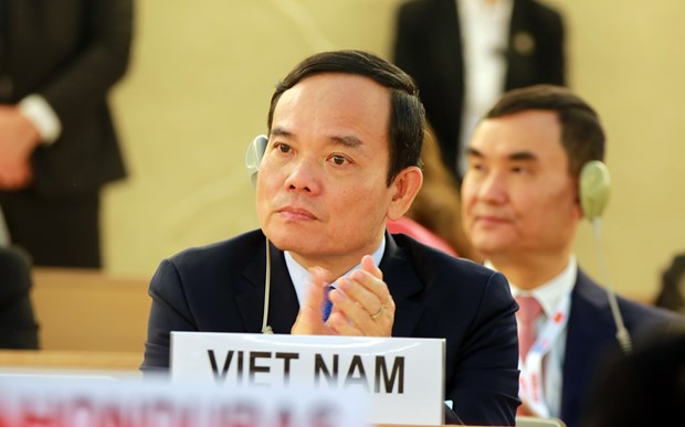 Le vice-PM Tran Luu Quang a la 52e session du Conseil des droits de l'homme des Nations Unies hinh anh 2