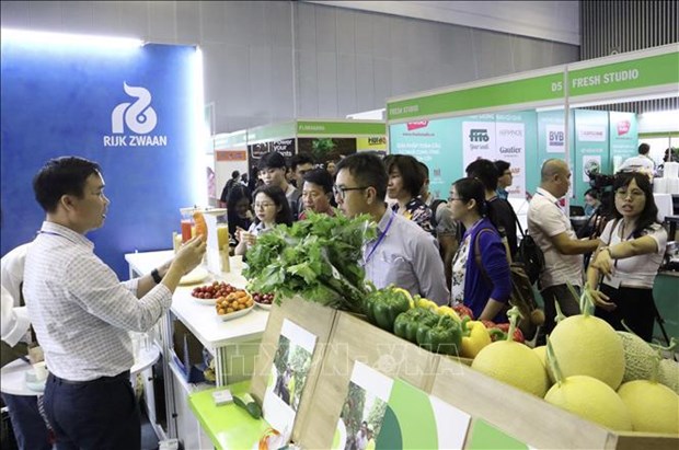 Fruits et legumes : ouverture de l’exposition internationale HortEx Vietnam 2023 hinh anh 1